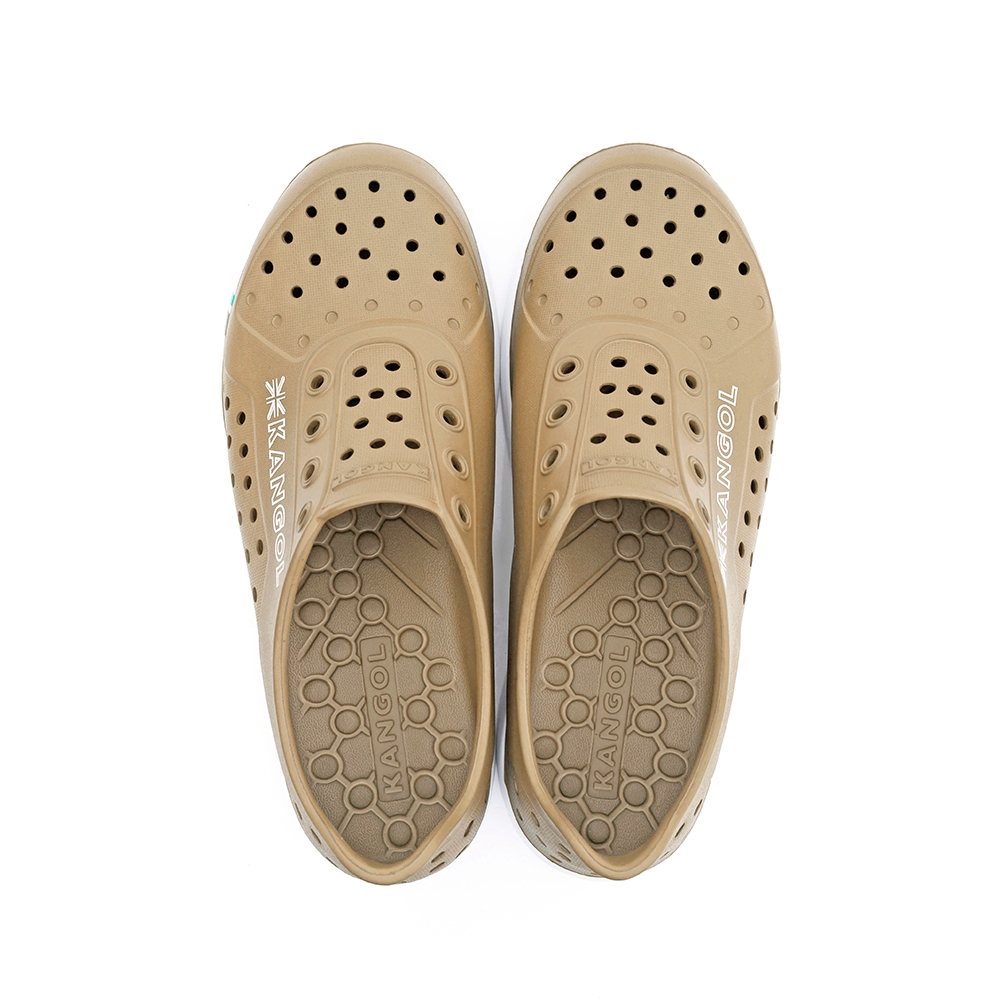 KANGOL 男女休閒洞洞鞋-卡其色-6225167132 | 慢跑鞋| Yahoo購物中心