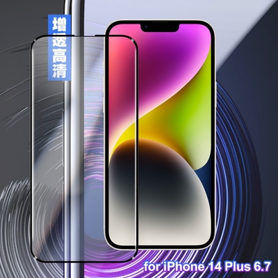 WiWU for iPhone 14 Plus 6.7 增透高畫質系列滿版玻璃貼