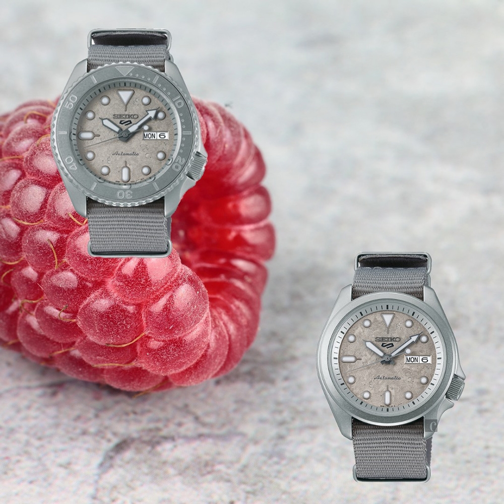 SEIKO 精工5 Sports Cement 系列機械錶週年慶送禮推薦-40mm (SRPG63K1