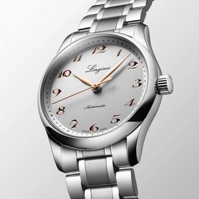 LONGINES 浪琴 Master 巨擘系列大三針機械女錶 618限定禮遇-34mm L2.357.4.70.6