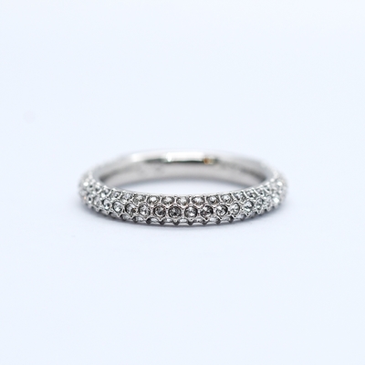 SWAROVSKI Stone 戒指 鍍白金色 5412047
