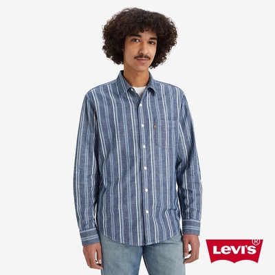 Levi s 男款 經典款長袖襯衫 熱賣單品