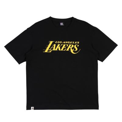 NBA 撞色隊名 短袖上衣 湖人隊 3625112420
