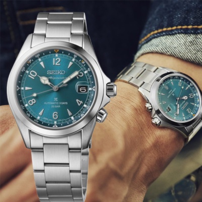 SEIKO精工 PROSPEX系列 Alpinist 三日鍊 機械腕錶 雙11 SPB503J1/6R55-00P0B