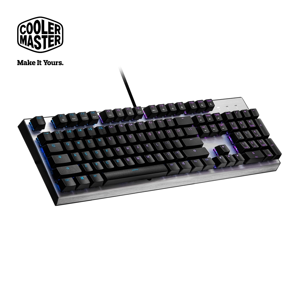 Cooler Master CK351 機械式光軸RGB 電競鍵盤(茶軸) | 電競/機械有線