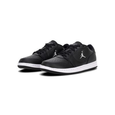 Nike Jordan Court Connect Low 運動鞋 男鞋 休閒鞋 黑色 喬丹 皮革 IQ5698-001