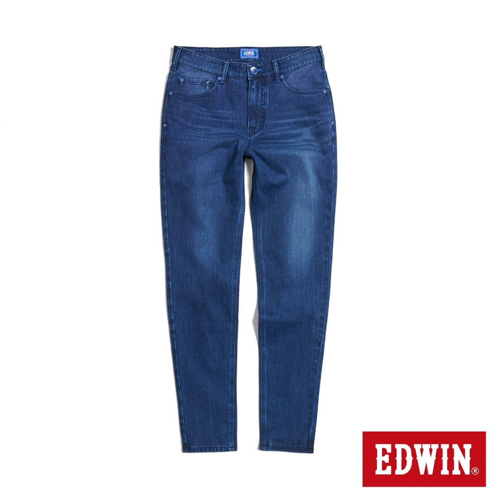 EDWIN 男裝 JERSEYS 迦績 棉彈力丹寧錐形牛仔褲-石洗綠