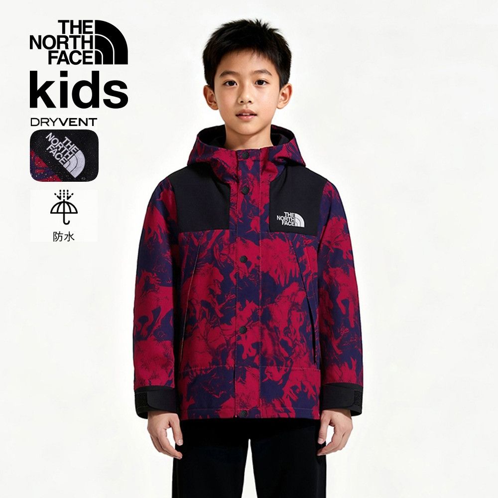 NONEWS X 紅臉兒 The North Face北面【新年款】男款紅色DRYVENT防水衝鋒衣｜8DRB619