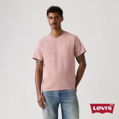 Levi s 復古染色寬鬆口袋短袖Tee 男生上衣 熱賣單品