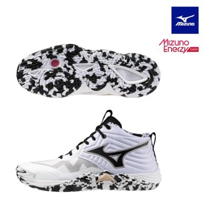 【MIZUNO 美津濃】 WAVE MOMENTUM ELITE MID 男款排球鞋 V1GA251741
