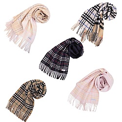 BURBERRY  經典100%喀什米爾羊絨