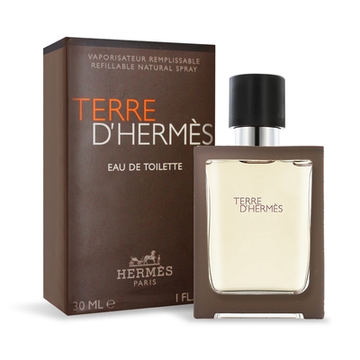HERMES 愛馬仕 TERRE dHermes大地男性淡香水30ml EDT