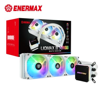 ENERMAX 保銳科技 虹彩晶凌 LIQMAX III 360 ARGB CPU水冷散熱器(白色)