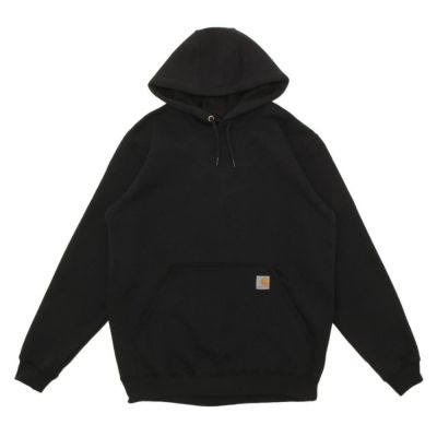 Carhartt卡哈特 美國版K121 袋鼠口袋連帽T 男女 美版休閒重磅刷毛長袖上衣 時尚潮流素面寬鬆運動大學T恤衛衣