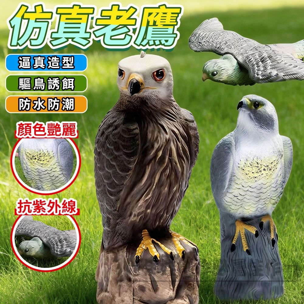鷹　置物 JUMIO 仿真老鷹驅趕器戶外園林嚇鳥神器驚鳥器| 日用雜貨| Yahoo購物中心