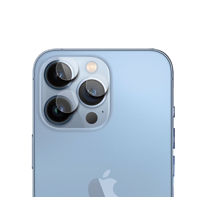(台灣製)【o-one】小螢膜 Apple iPhone 13 Pro Max 犀牛皮鏡頭保護貼 (兩入)