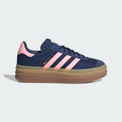 ADIDAS ORIGINALS GAZELLE BOLD W三葉草 女休閒鞋-藍-IG4390