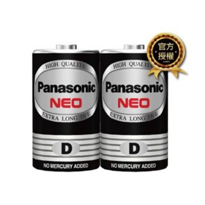 Panasonic 國際牌 1號錳乾電池 D電池2入裝 1.5V環保無汞電池 手電筒收音機適用 DR20NNT/2SC