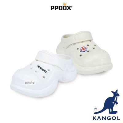KANGOL 英倫國旗鞋扣 洞洞鞋 拖鞋 【65528671】