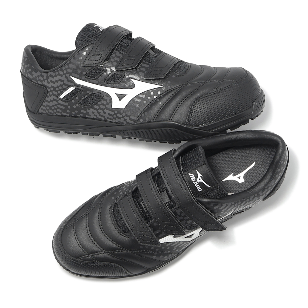 Mizuno 工作鞋Prime Fit TD II 21L 寬楦男鞋黑貨運物流司機防護鞋緩震