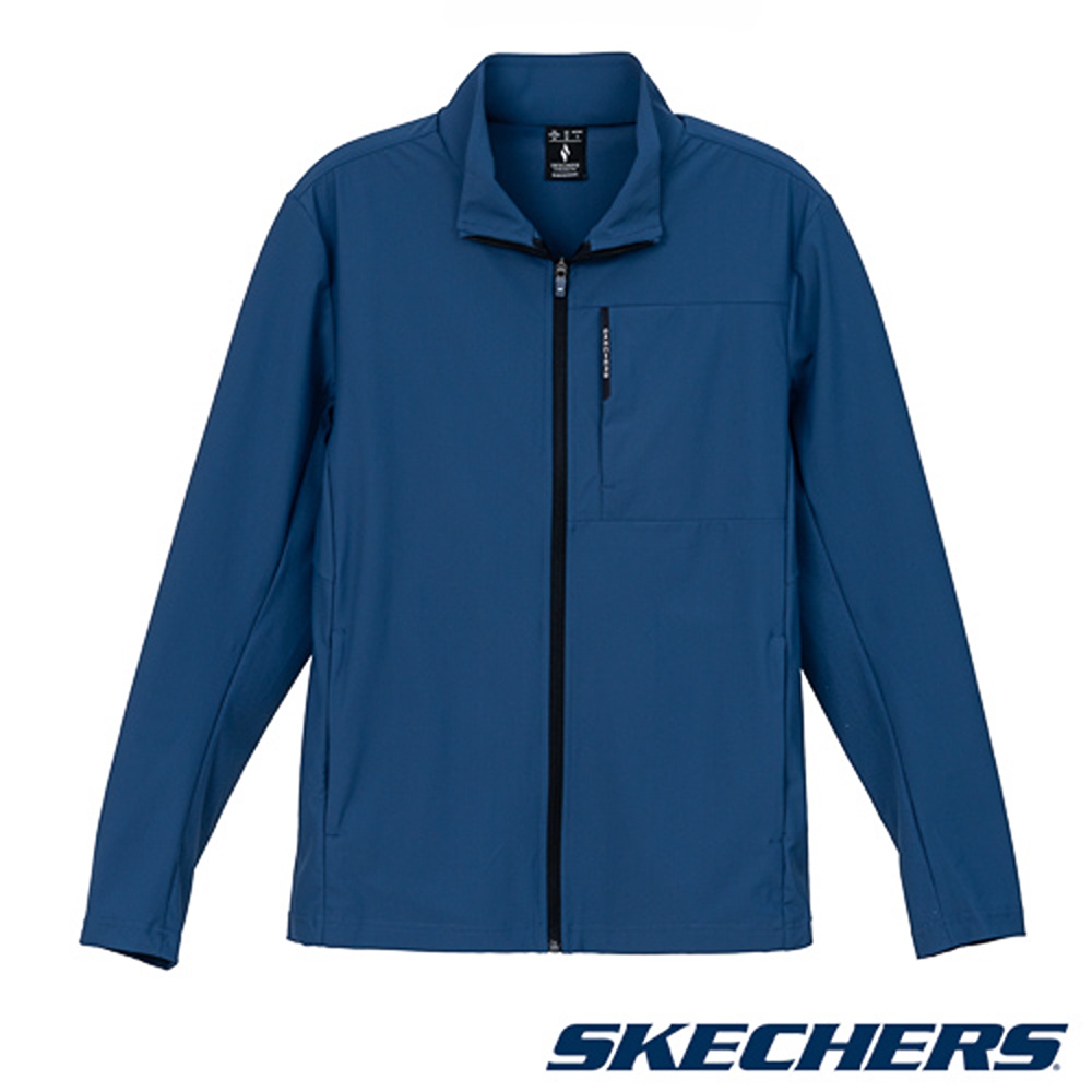 604 SKECHERS 男拉鍊外套 (P226M085-00FM)