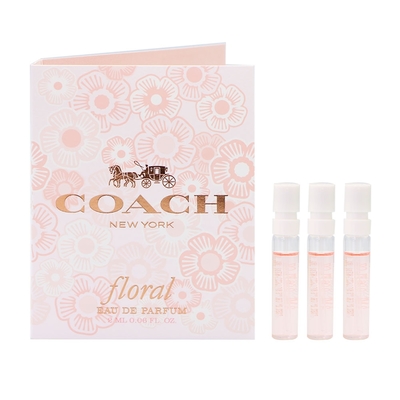Coach 芙洛麗淡香精 2ml 針管 *3入組