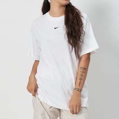 Nike AS W NSW Tee ESSNTL LBR 女款 白色 純棉 圓領 休閒 短袖 FD4150-100
