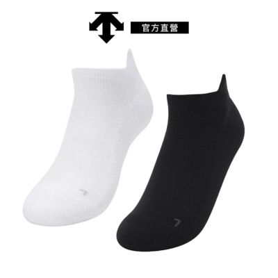 【DESCENTE】迪桑特 中性 襪子 運動襪 短襪(黑色/白色)