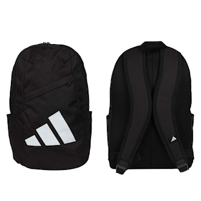 ADIDAS 大型後背包-雙肩包 肩背包 旅行包 愛迪達 JF0755 黑白