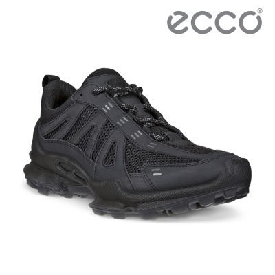 ECCO BIOM C-TRAIL W 蹤跡健步織物皮革運動休閒鞋 女鞋 黑色
