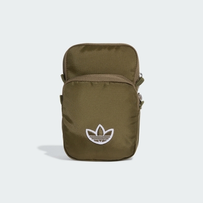 ADIDAS PE FEST BAG 三葉草 斜背包-綠-IS4595