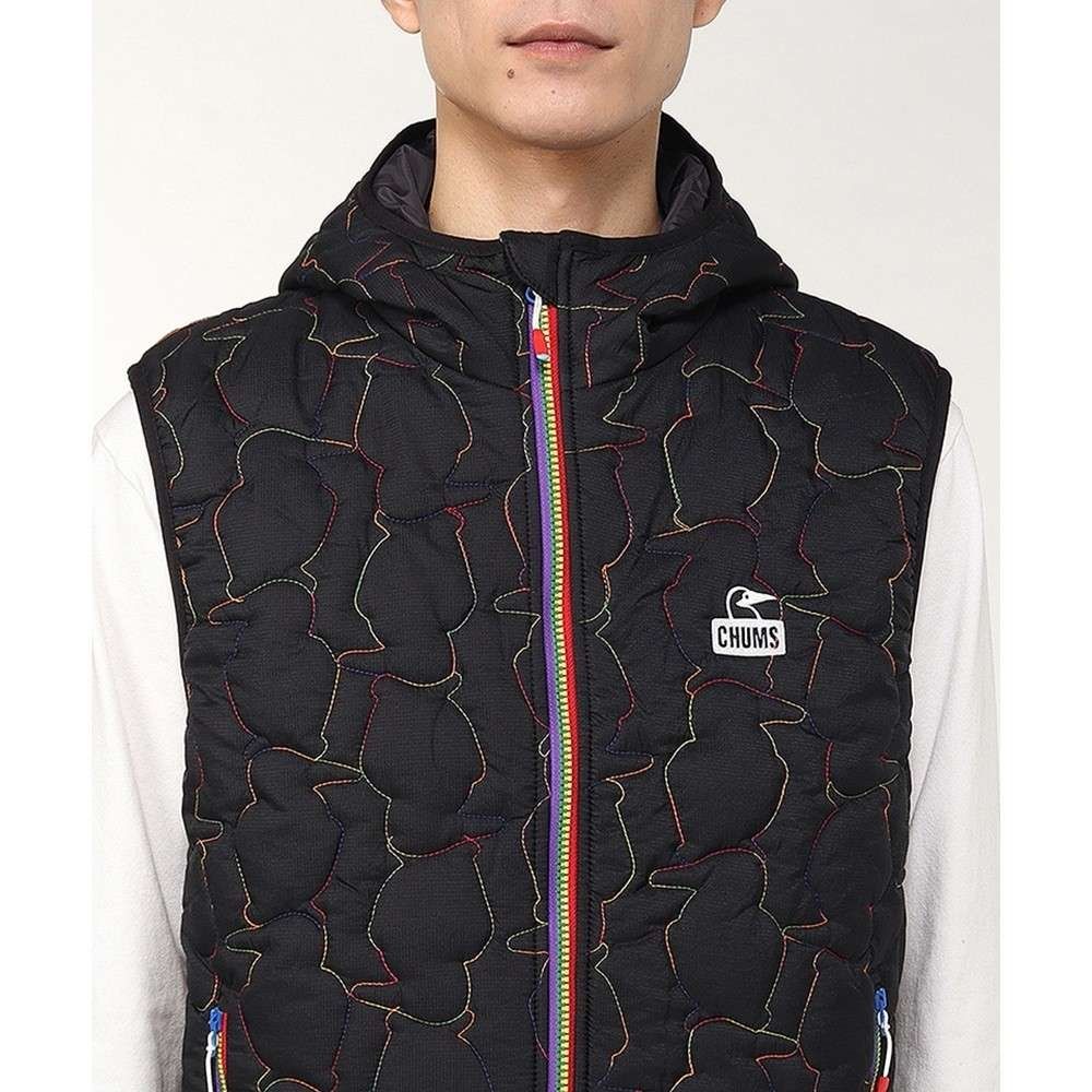 CHUMS 男Booby Stitch Padded Vest化纖背心CH041442K042 | 短袖上衣