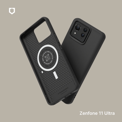 犀牛盾 ASUS Zenfone 11 Ultra SolidSuit(MagSafe相容)超強磁吸手機殼