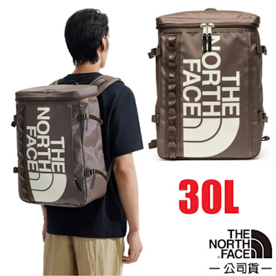 【The North Face】BASE CAMP FUSE BOX 多功能通勤休閒日用後背包30L.雙肩包_3KVR-87I 煙燻褐