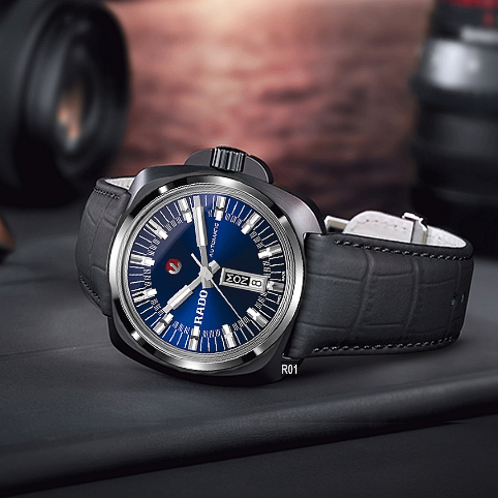 星 RADO 雷達表限定款HyperChrome皓星1616系列合恩角探險機械錶藍面