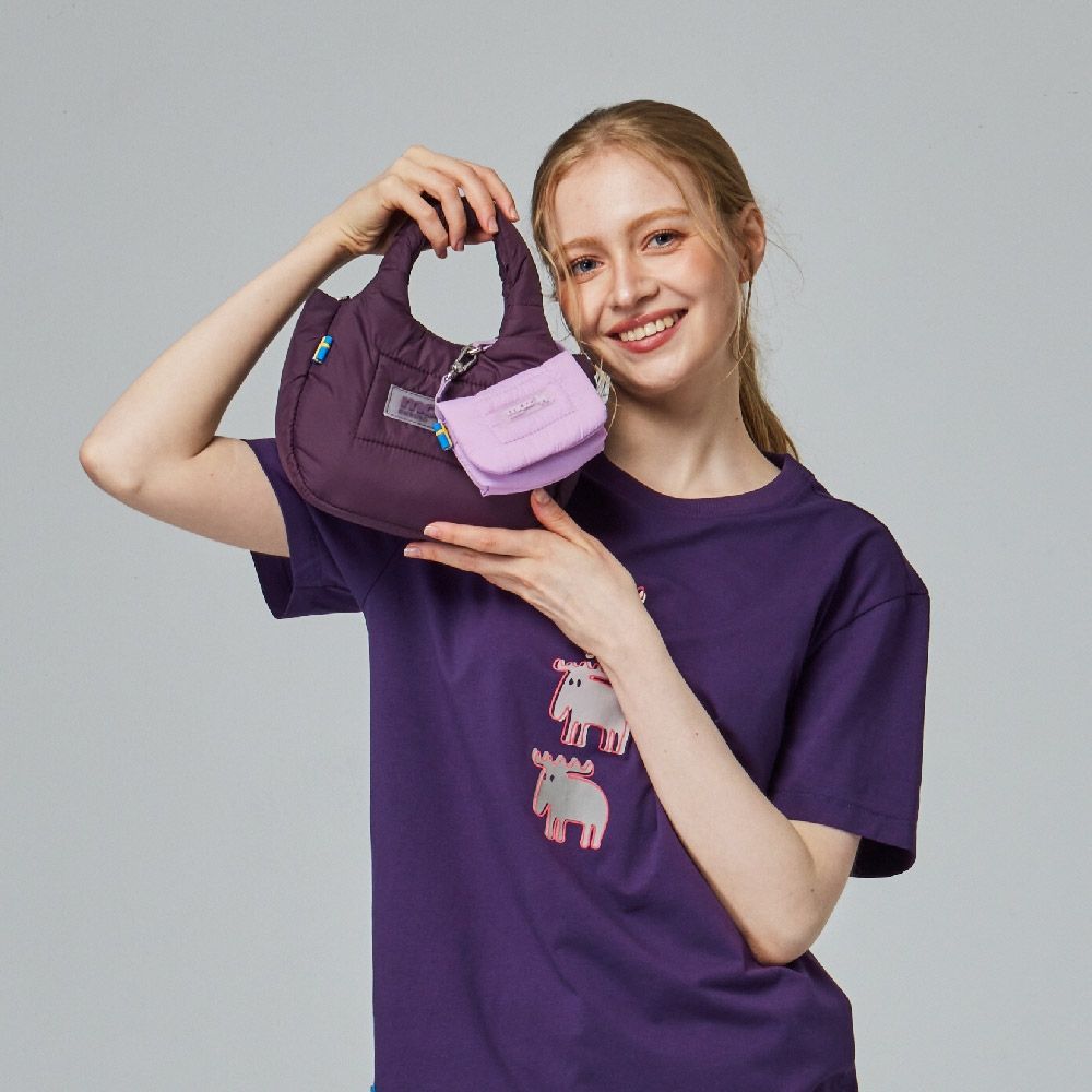 moz瑞典駝鹿Light 空氣雲朵包(深紫)小| 斜/肩背包| Yahoo購物中心