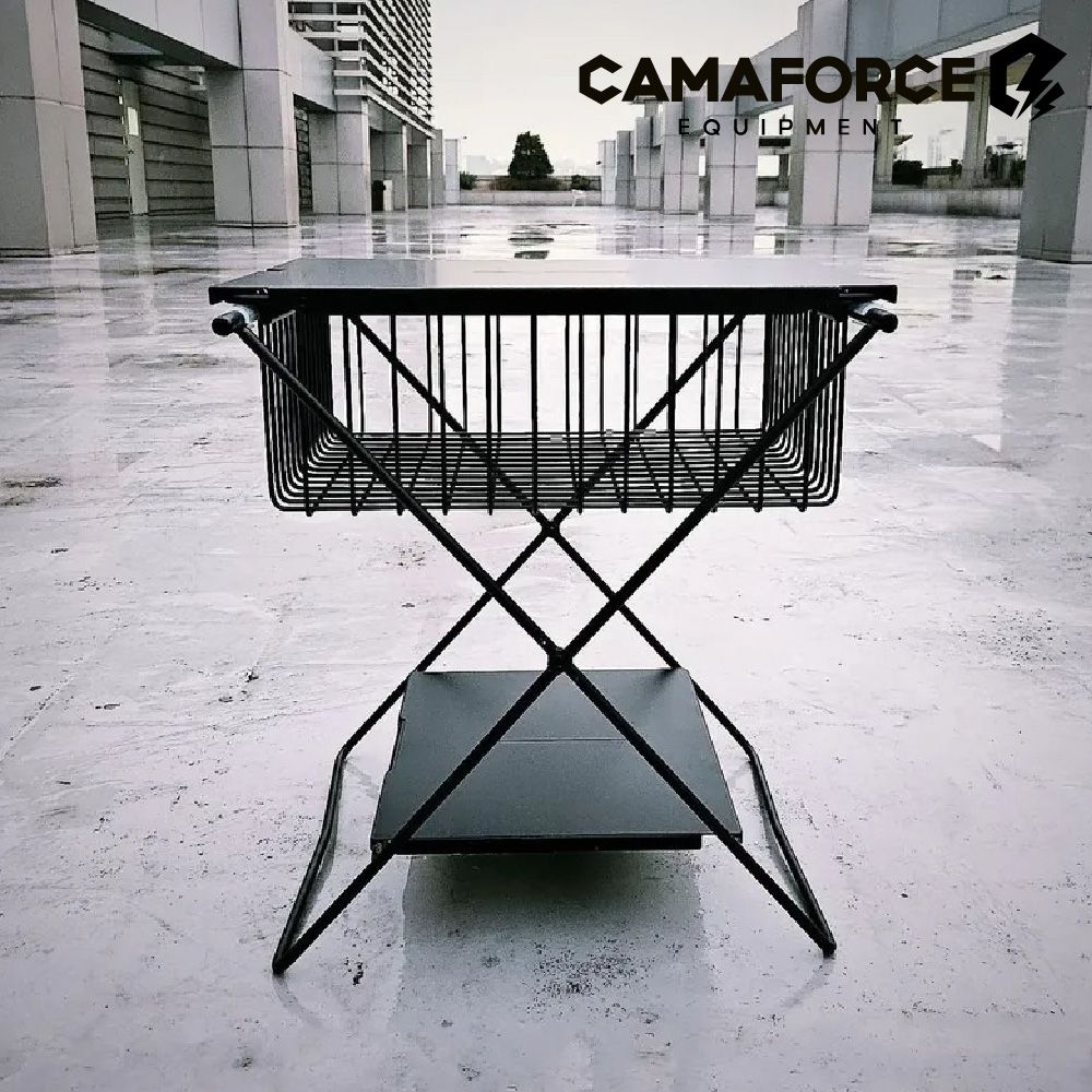 ★CAMAFORCE★IGT X LEG LONG BLACK★IGT Camaforce】Multi x Leg Long 40CM 升高版X腳架黑色IGT桌配件露營悠遊
