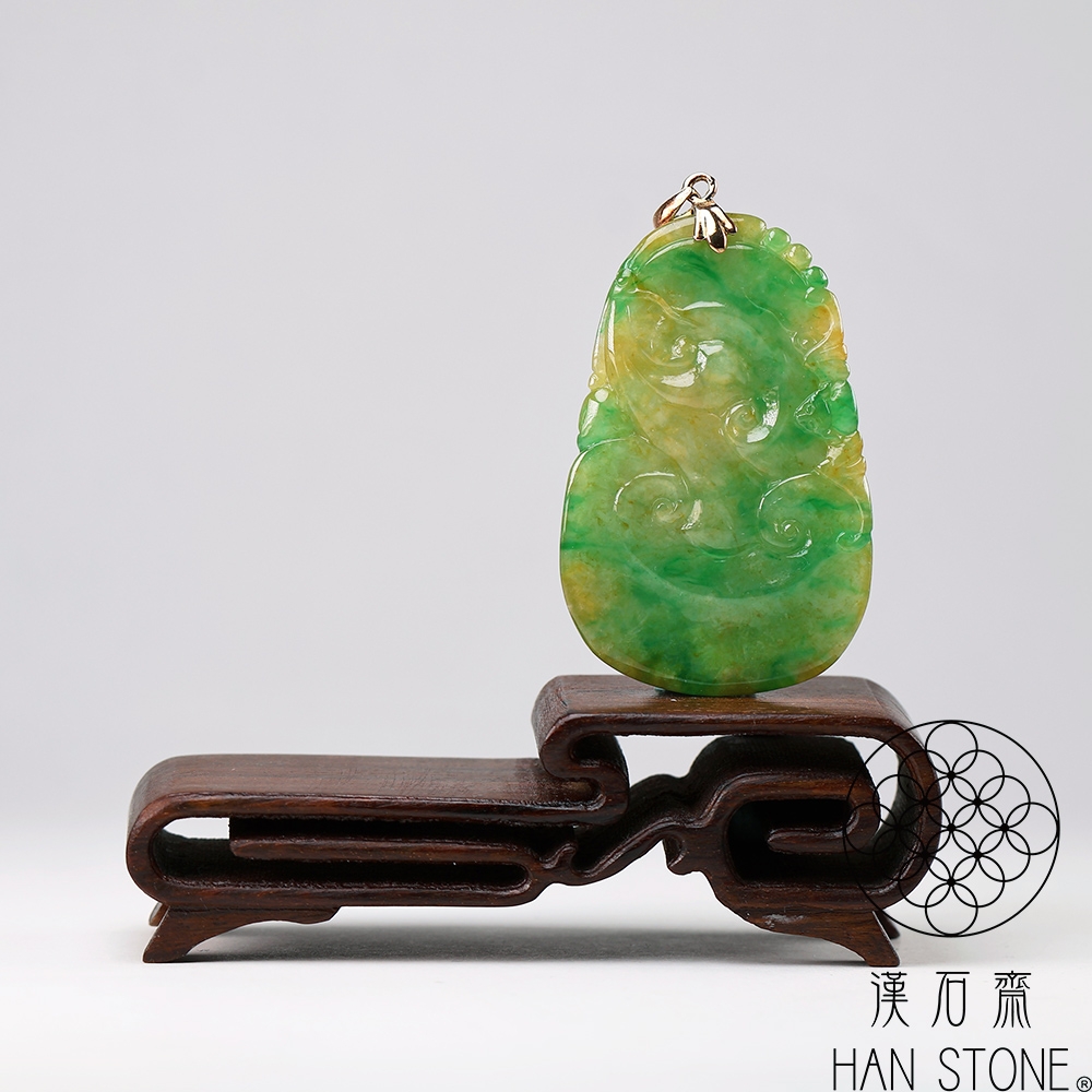 稀少中国特大天然翡翠香炉 和田玉 ？翡翠 ？年代品 重1.2kg美品 翡翠香爐| 開放博物館