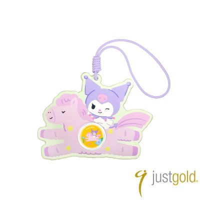 【Just Gold 鎮金店】三麗鷗 酷洛米 Kuromi 馬上幸運金章