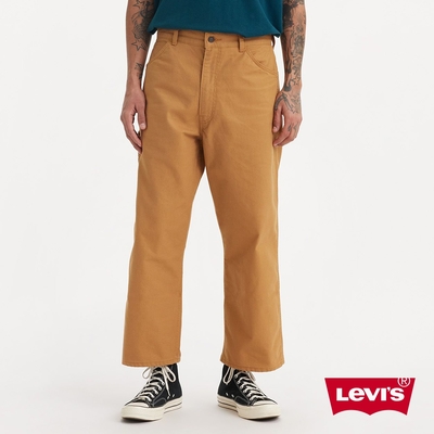 Levi s Skateboarding 男款CROP 舒適及踝丹寧牛仔工作褲 / 微彈 熱賣單品