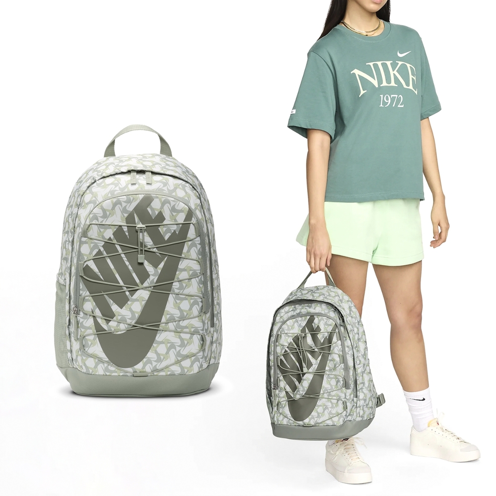 Nike 後背包 Hayward Backpack 綠 15吋 筆電包 肩背包 背包 FZ2520-121