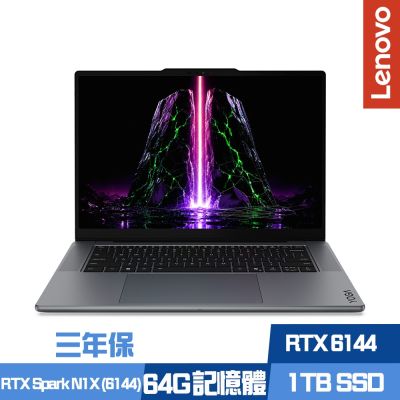 Lenovo 聯想 Yoga Pro 9 83SR0039TW 15.3吋效能筆電 RTX Spark N1X/64G/1TB SSD/Win11Pro/三年保