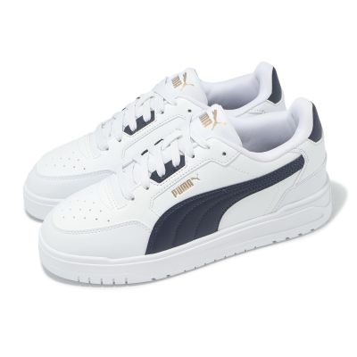 Puma 休閒鞋 Shuffle Downtown 男鞋 女鞋 白 藍 皮革 復古 經典 40259604