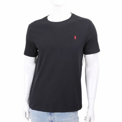 Polo Ralph Lauren Pony紅色小馬刺繡 黑色短袖TEE T恤(男/女可穿)