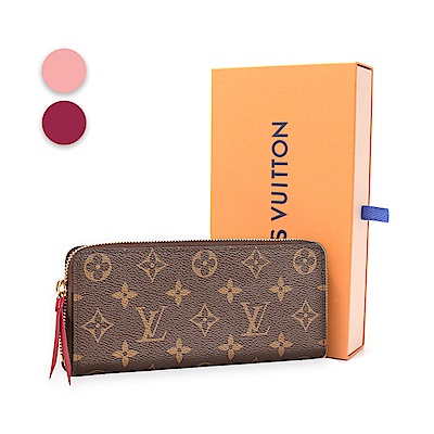 Louis Vuitton CLEMENCE拉鍊長夾(2色)