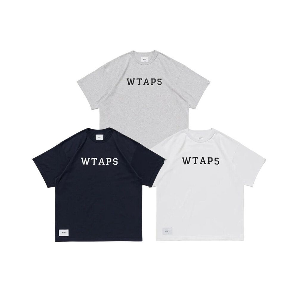 WTAPS 251ATDT-CSM19 ACADEMY01/SS 新品未使用 M WTAPS Academy 01 T-Shirt | 251ATDT-CSM19-WH | SVD USA
