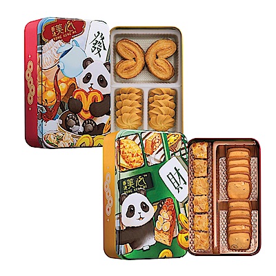 美心佳品 招招財+鋪鋪發酥餅禮盒 任選2盒