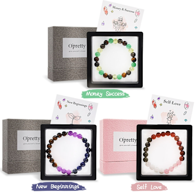 O Pretty 歐沛媞 天然能量水晶手鏈-多款可選 招財 貴人 開運