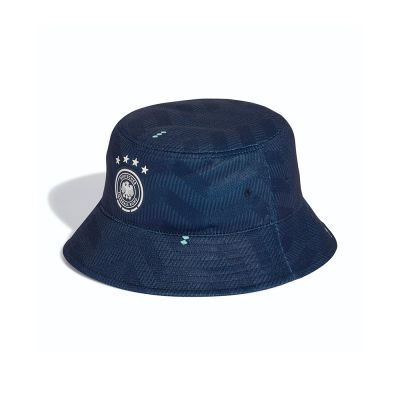Adidas Dfb Bucket Hat 藍色 遮陽 登山 運動 休閒 漁夫帽 帽子 KC6723