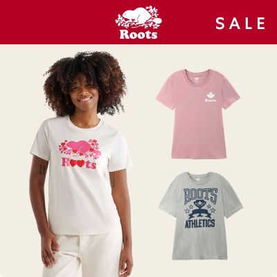 男女裝 精選Roots海狸圖案短袖T恤-多款選